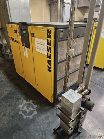 Schaubenkompressor 37kw 6,1m3/min  8bar Kaeser BS61 37kw 6,1m3/h  7,5bar screwcompressor