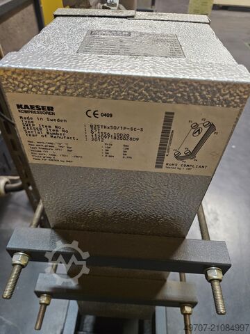 Schaubenkompressor 37kw 6,1m3/min  8bar Kaeser BS61 37kw 6,1m3/h  7,5bar screwcompressor