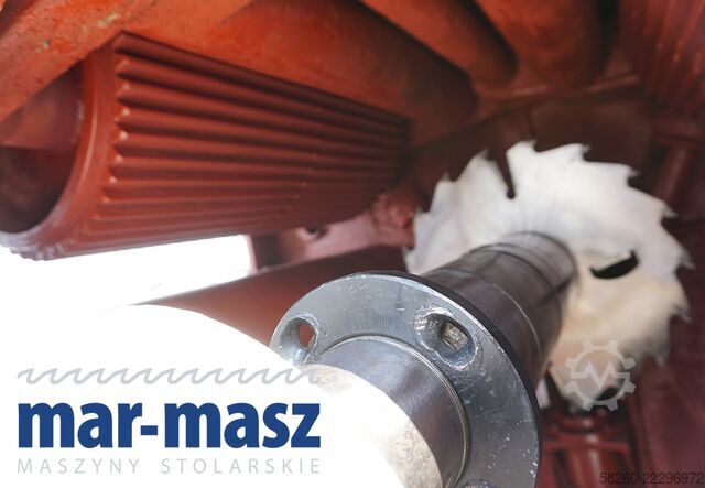 Shaft-mounted multi-saw marki FOD BYDGOSZCZ* DPPD III 50E 530/150