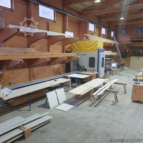 Abbundanlage Krüsi Krüsimatik G1 5-Achsbearbeitungen