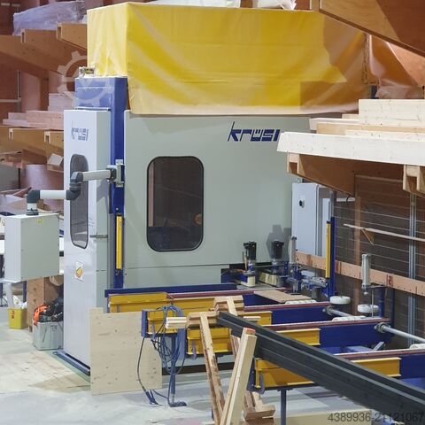 Abbundanlage Krüsi Krüsimatik G1 5-Achsbearbeitungen