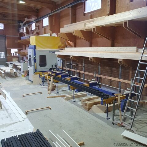 Abbundanlage Krüsi Krüsimatik G1 5-Achsbearbeitungen