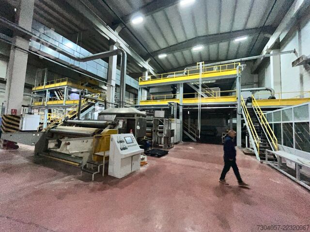 Nonwoven Fabric Production Line DongYang Aalong Nonwoven AL 2400 SS PP Spun-Bond Machine Line