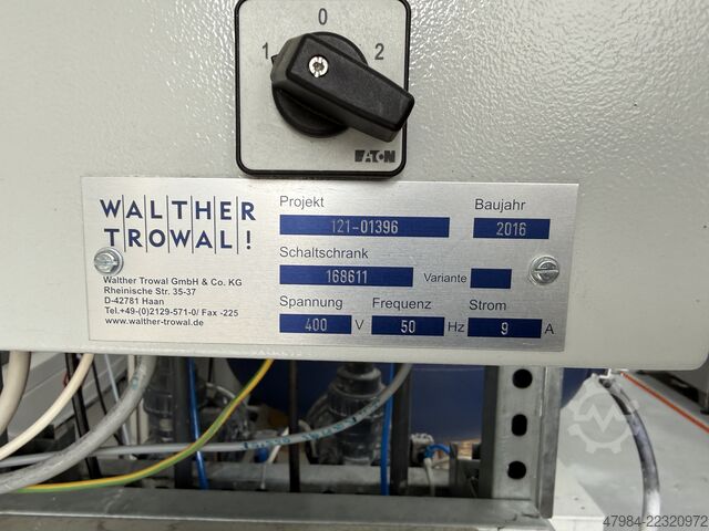 Trowalisieranlage WALTHER TROWAL CM 605