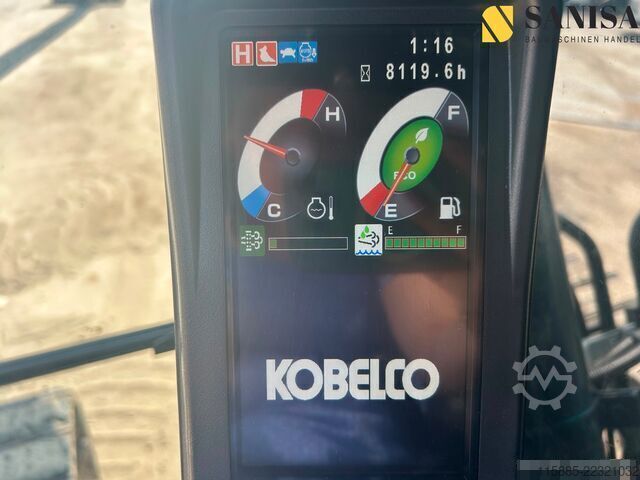 Chain excavator Kobelco SK260NLC-10E/GPS LaserTopconX-73X/Long