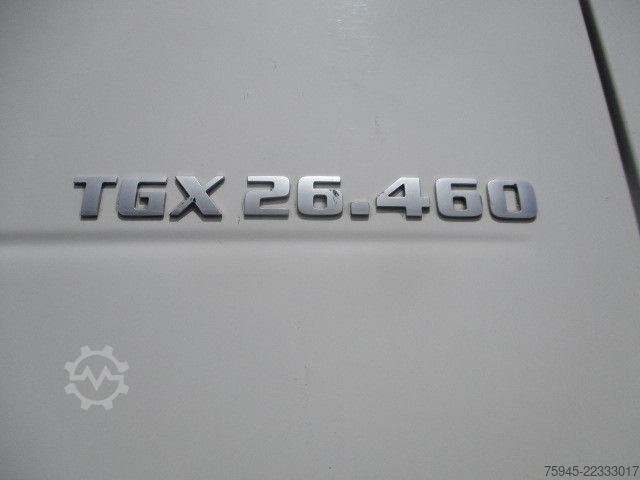 Flatbed truck with tarp MAN TGX 26.460, LBW mit 2.500 kg, Retarder