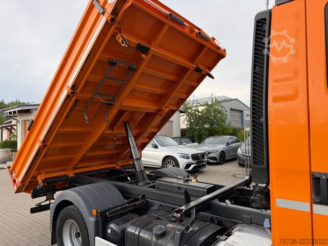 Tipper truck MAN TGL 12.250 Meiller/DoKa 6Sitze/2xAHK/Klima/EURO6