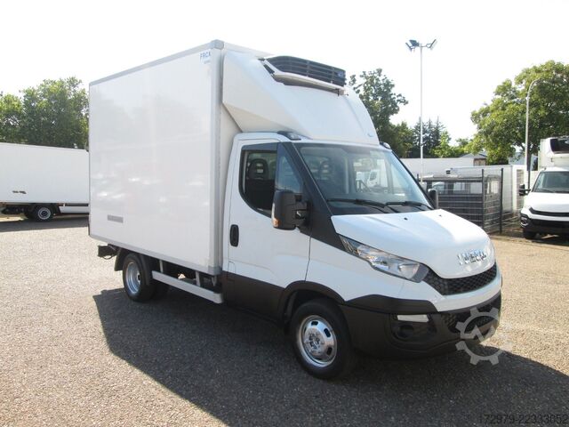 Refrigerator body van IVECO 35 C13*Carrier Kühlkoffer*Fleischhaken+Bahn*