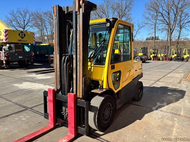 Forklift Hyster H 5.0 FT 5000kg LPG heftruck TRIPLO-FREELIFT