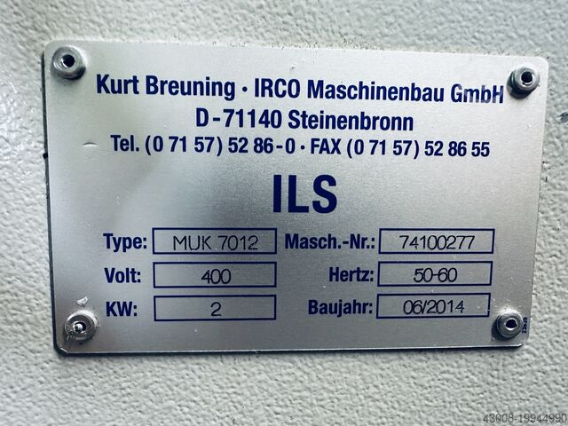 Stangenzuführung Breuning IRCO MUK 7012