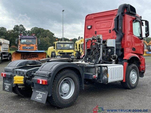 Mobile concrete mixing plant Mercedes-Benz Arocs 2051 4x4 Stetter 10m³ Deutscher LKW
