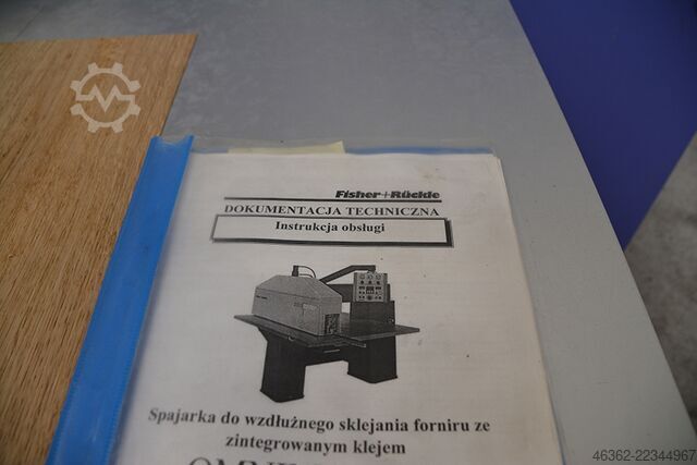 Veneer gluing machine FISHER+RUCKLE OMNIMASTER