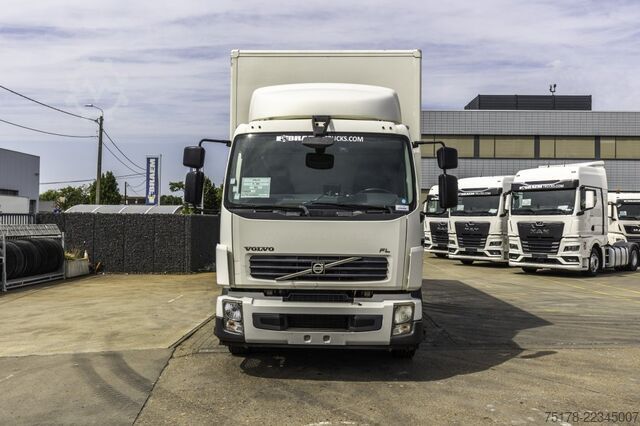 Box body VOLVO FL 240 (12T.) + DHOLLANDIA 2T.