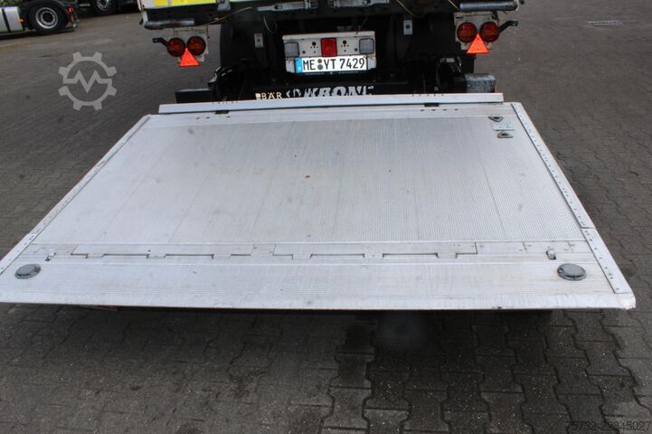 Open semitrailer with tarp Krone Plane Edscha Liftachse  LBW NUR Miete-Rent