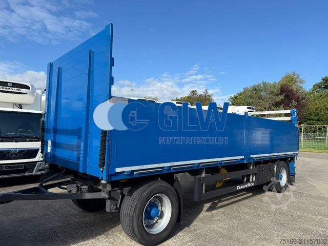Open trailer KRONE TRAILERTECH Anhänger Baustoff 7,30 m*Drehschemel
