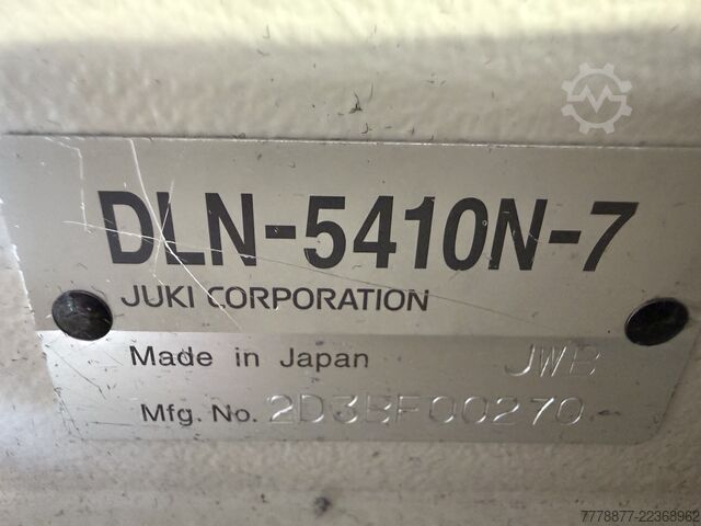 Sewing machine (LOT of 4) JUKI DLN-5410N-7