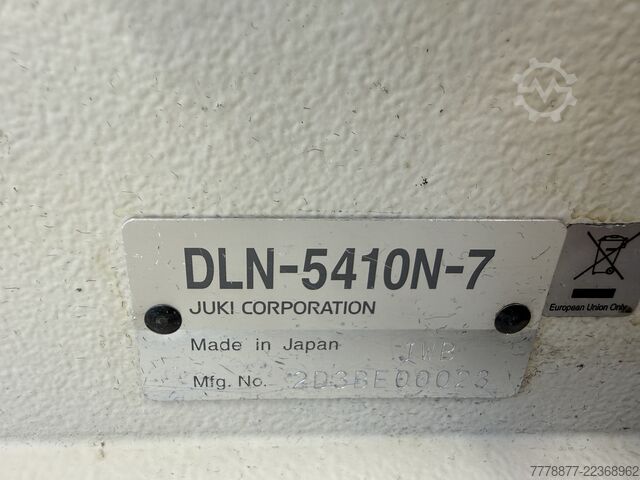 Sewing machine (LOT of 4) JUKI DLN-5410N-7