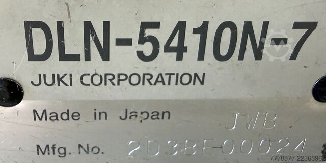 Sewing machine (LOT of 4) JUKI DLN-5410N-7