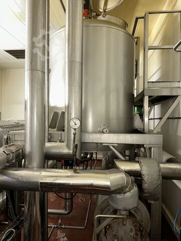 Fleischverarbeitungsmaschine Berief HeatWave frying system