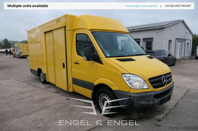 Transporter mit Koffer mercedes-benz SPRINTER 310 CDI MAXI EURO-5 KOFFER REGALE KAMERA DURCHGANG