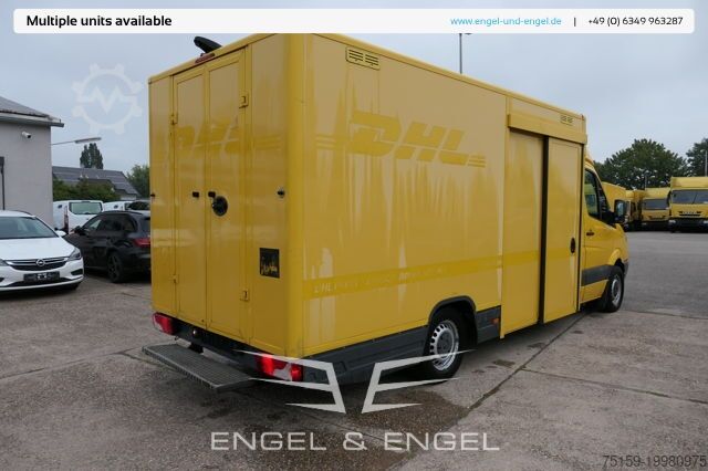 Transporter mit Koffer mercedes-benz SPRINTER 310 CDI MAXI EURO-5 KOFFER REGALE KAMERA DURCHGANG