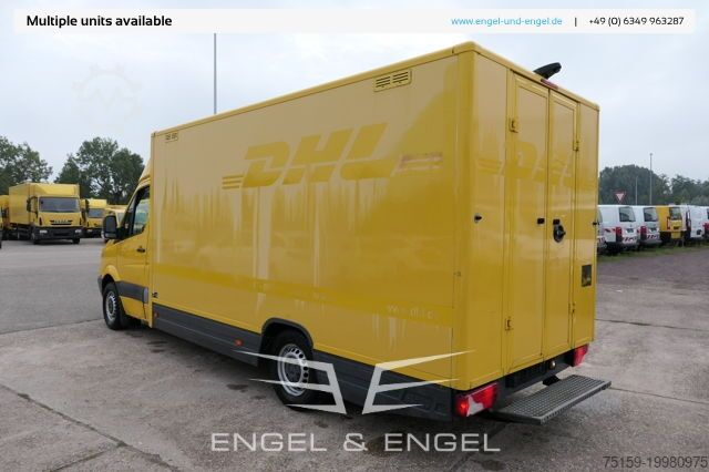 Transporter mit Koffer mercedes-benz SPRINTER 310 CDI MAXI EURO-5 KOFFER REGALE KAMERA DURCHGANG