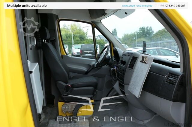 Transporter mit Koffer mercedes-benz SPRINTER 310 CDI MAXI EURO-5 KOFFER REGALE KAMERA DURCHGANG