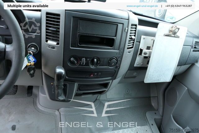 Box van mercedes-benz SPRINTER 310 CDI MAXI EURO-5 KOFFER REGALE KAMERA DURCHGANG