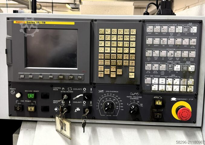 Langdrehautomat mit Stangenlader STAR Micronics SB 16 C Type 480