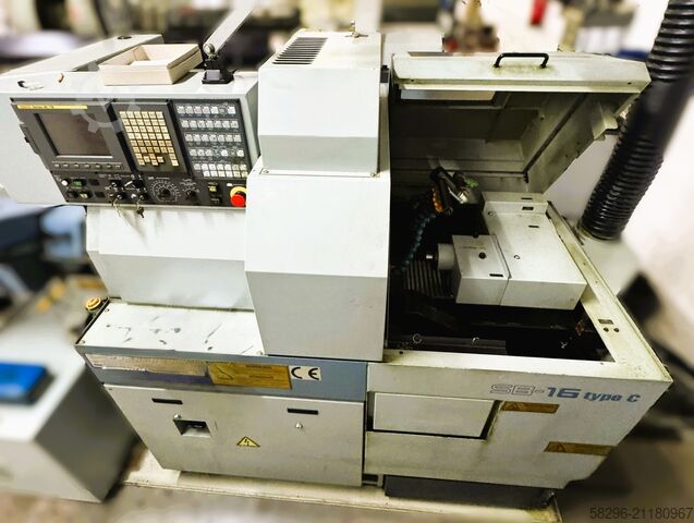 Langdrehautomat mit Stangenlader STAR Micronics SB 16 C Type 480
