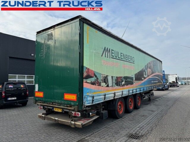 Schiebeplanen Kögel 3 AS SCHUIFZEILEN TRAILER, LAADKLEP