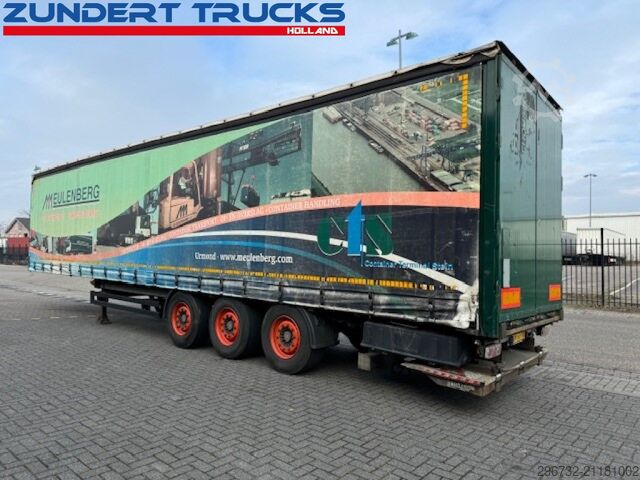 Schiebeplanen Kögel 3 AS SCHUIFZEILEN TRAILER, LAADKLEP