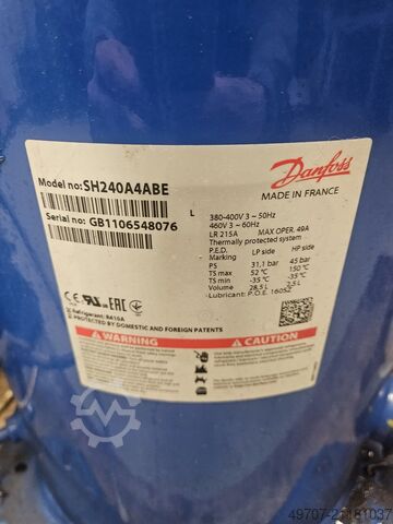 Kältekompressor  Danfoss SH240A4ABE Danfoss SH240A4ABE 59kw 