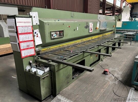 Hydraulische Tafelschere EHT 6500 x 4 mm