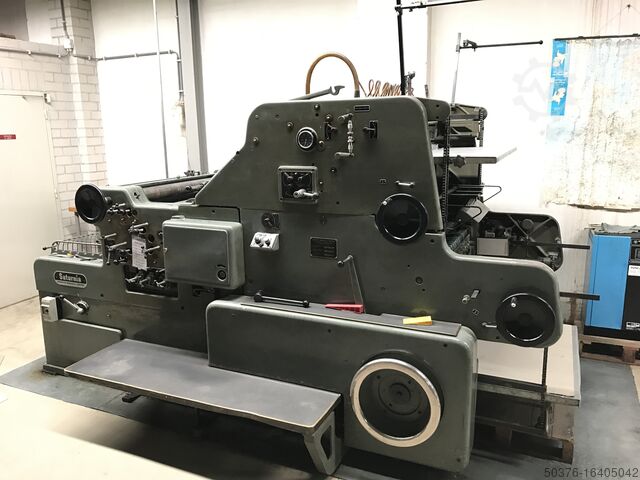 Plug cylinder press with sheet for sheet insertion Nebiolo Saturnia 65x95 cm