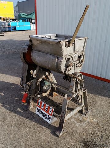 Twin shaft paddle mixer 100 l