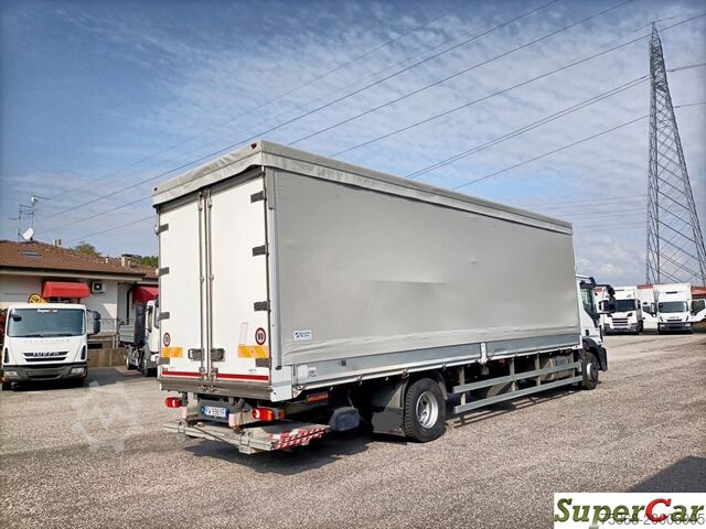 Truck with flatbed and tarpaulin Iveco EUROCARGO 140-250