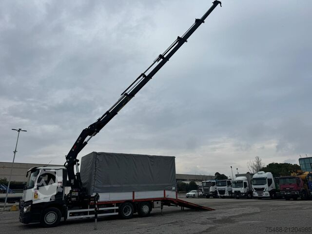 Pritsche + Kran HIAB XS 322-6 Renault T 380