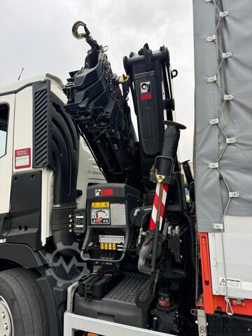 Pritsche + Kran HIAB XS 322-6 Renault T 380