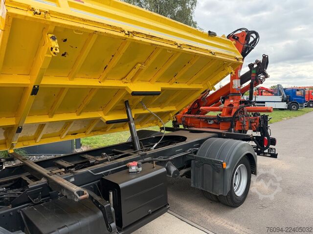 Transporter mit Kipper MAN TGM 8.180 Kipper KRAN Greifer