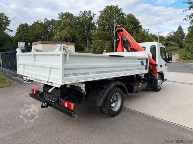 Autokranwagen FUSO Canter 7C15 Kipper KRAN Palfinger AHK  3to