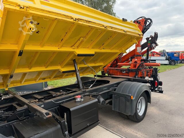 Dreiseitenkipper MAN TGM 8.180 Kipper KRAN Greifer