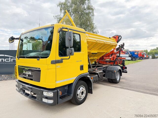 Autokranwagen MAN TGM 8.180 Kipper KRAN Greifer
