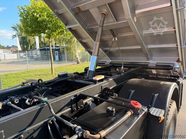 Autokran MAN TGM 18.330 4x4 Kipper KRAN 17m FUNK AHK