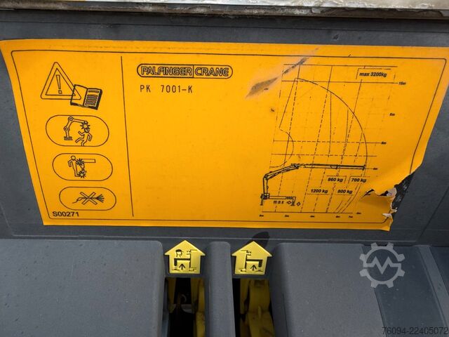 Dreiseitenkipper FUSO Canter 7C15 Kipper KRAN Palfinger AHK  3to