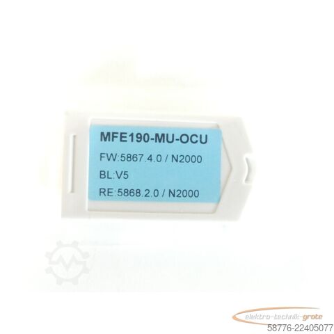 Komponente ABB MFE190-04UN-06A0-2 Servoumrichter SN W182260083
