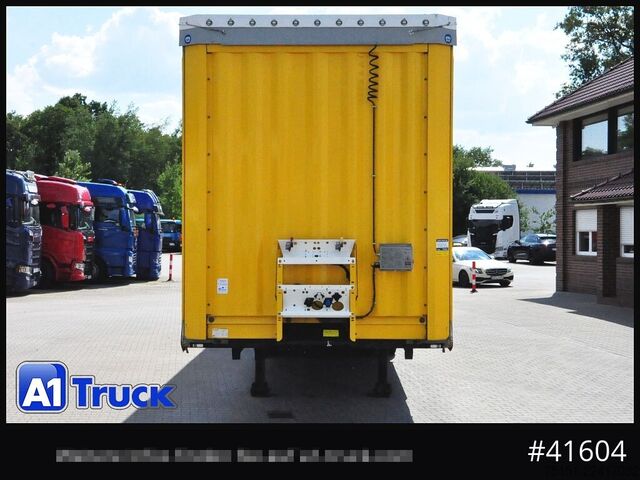 Open semitrailer with tarp KRONE Mega, VDI 2700, Code XL, RSAB, Ice Protect.