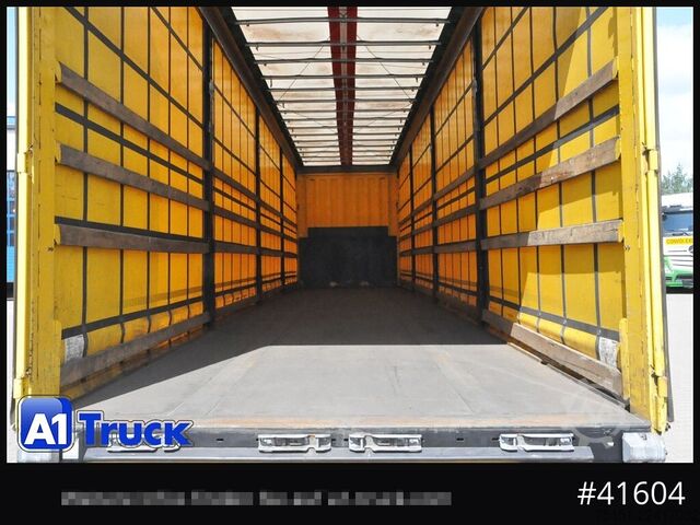 Open semitrailer with tarp KRONE Mega, VDI 2700, Code XL, RSAB, Ice Protect.