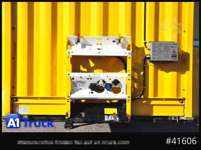 Open semitrailer with tarp KRONE Mega, VDI 2700, Code XL, RSAB, Ice Protect.