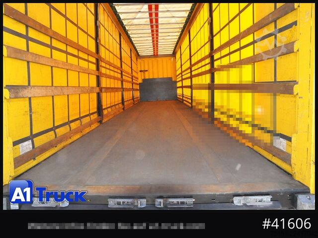 Open semitrailer with tarp KRONE Mega, VDI 2700, Code XL, RSAB, Ice Protect.